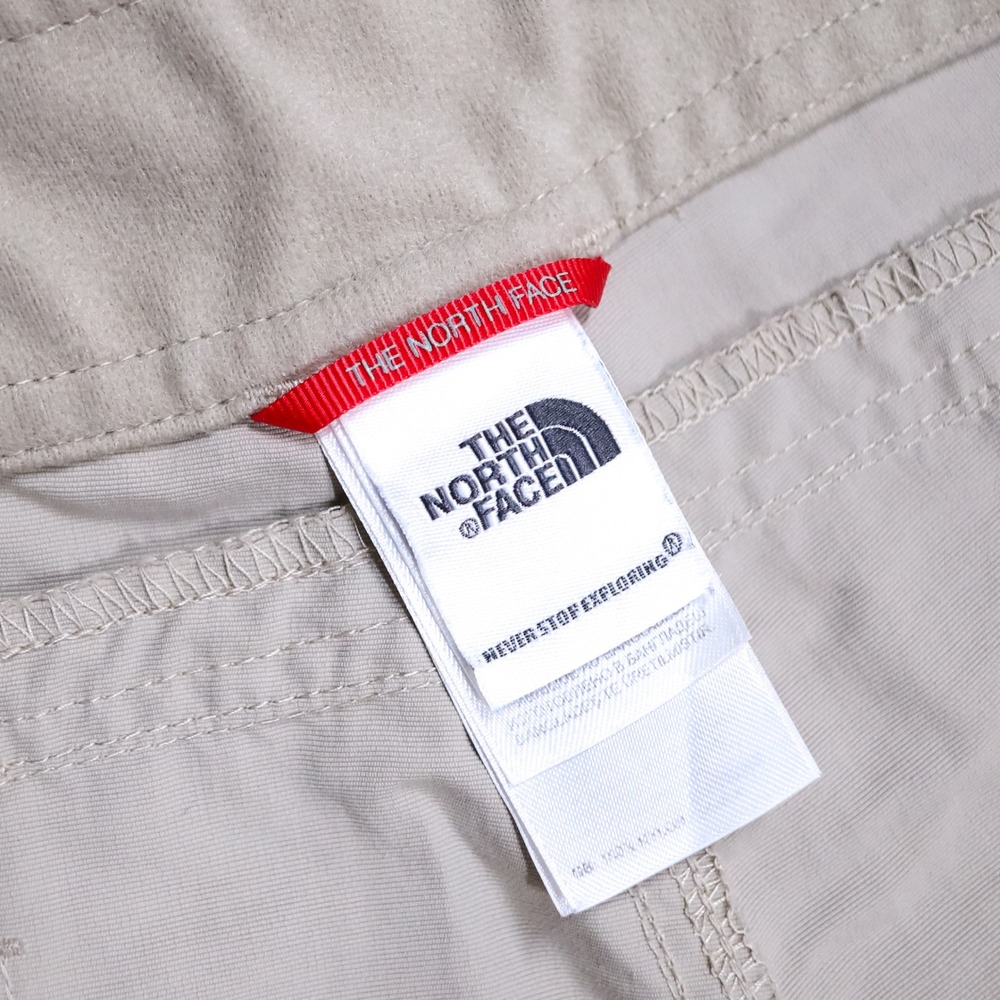 The North Face Cargo Shorts Womens 16 Gray Nylon Hiking Outdoor Utility Pockets - Picture 6 of 12